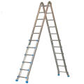 EN131 5X4 Adjustable 17 FT Aluminium Telescoping Multi-Position Multi-Use Ladder